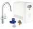 Смеситель для кухни Grohe Blue Professional с вытяжным изливом, функцией фильтрации, системой охлаждения и газирования воды, Wi-Fi, хром 31325002 1