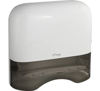 Диспенсер для бумажного полотенца GFmark Z сложения, с ключом, PREMIUM, из АБС пластика, цвет БЕЛЫЙ 9936