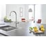 Смеситель для кухонной мойки Grohe Blue Home с системой фильтрации, охлаждения и газирования воды, суперсталь () 31455DC1 6