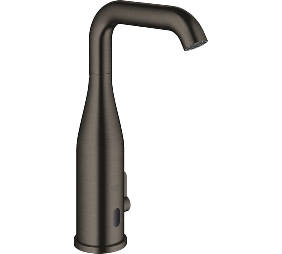 Смеситель для раковины Grohe Essence E инфракрасный, с регулировкой температуры, питание от батареи 6V, темный графит матовый () 36445AL0