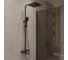 Душ с термостатом Oliveeka, коллекция - D, цвет - черный матовый OL-739901-MB 1