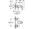 Смеситель для душа Grohe BauLoop, хром 23634000 3