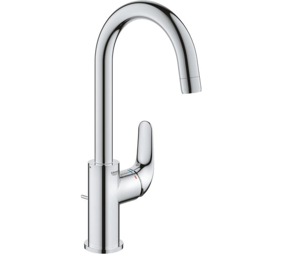 Смеситель для раковины Grohe Euroeco с донным клапаном, хром 24272001