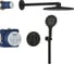 Душевая система Grohe Grohtherm SmartControl с термостатом для душа, матовый чёрный 34863KF0 1
