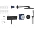 Душевая система Grohe SmartControl Purefoam с термостатом для душа, фантомный черный () 105812KF00 1