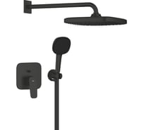 Душевая система Grohe Cubeo со смесителем для душа, матовый чёрный 1053362430