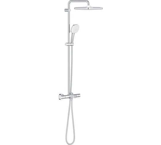 Душевая система Grohe Tempesta System 250 Cube с термостатом для ванны, хром () 26975001