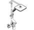 Душевая система Grohe Tempesta System 250 Cube с термостатом для ванны, хром () 26975001 8