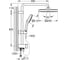 Душевая система Grohe Tempesta System 250 Cube Flex с переключателем потоков, хром () 26977001 5