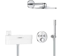 Душевая система Grohe SmartControl Purefoam с термостатом для душа, хром () 1058120000