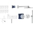 Душевая система Grohe SmartControl Purefoam с термостатом для душа, хром () 1058120000 1