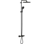 Душевая система Grohe Tempesta System 250 Cube с термостатом для ванны, матовый чёрный () 266912431