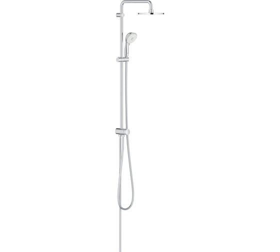 Душевая система Grohe Tempesta Rustic System 200 с переключателем потоков, хром () 26454001