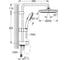 Душевая система Grohe Tempesta System 250 Flex с переключателем потоков, хром () 26980001 5