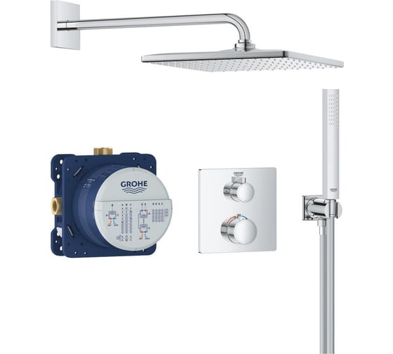 Душевая система Grohe Grontherm с термостатом для душа, хром () 34870000