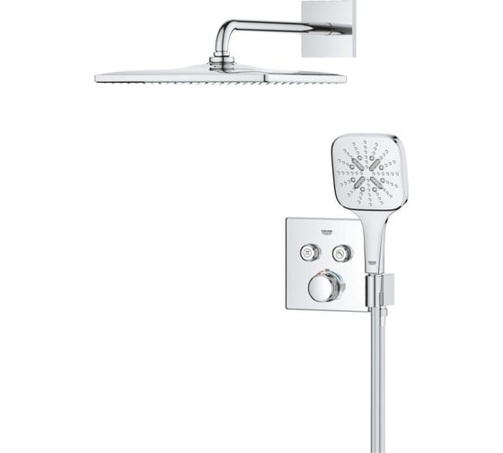 Душевая система Grohe Grohtherm SmartControl с термостатом для душа, хром () 34865000