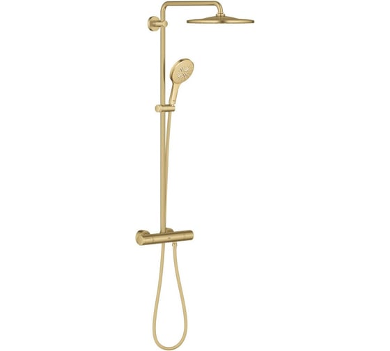 Душевая система Grohe Rainshower SmartActive 310 с термостатом для душа, холодный рассвет матовый () 26836GN0