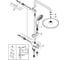 Душевая система Grohe Tempesta System 250 Flex с переключателем, хром () 26979001 7