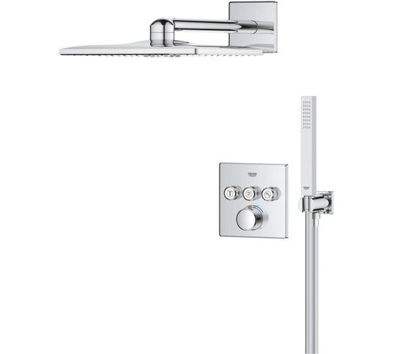 Душевая система Grohe SmartControl с термостатом для душа, хром () 34873000
