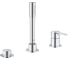 Смеситель для ванны Grohe Lineare на 3 отверстия, хром () 19965001 1