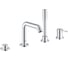 Смеситель для ванны Grohe Essence на 4 отверстия, на край ванны, хром () 1957800A 1