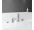 Смеситель для ванны Grohe Plus на 4 отверстия, на край ванны, суперсталь () 29307DC3 4