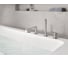 Смеситель для ванны Grohe Lineare на 4 отверстия, на край ванны, суперсталь () 19577DC1 3