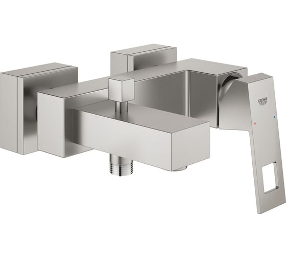 Смеситель для ванны Grohe Eurocube, суперсталь () 23140DC0