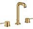 Смеситель для раковины Grohe Essence на 3 отверстия с донным клапаном, M-size, холодный рассвет, глянец 20296GL1 1