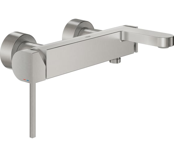 Смеситель для ванны Grohe Plus, суперсталь 33553DC3