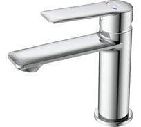 Смеситель одноручный для умывальника монолитный DECOROOM хром DR28011