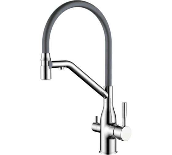 Смеситель для кухни Ledeme с гибким изливом L4797-9