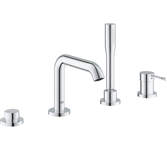 Смеситель для ванны Grohe Essence на 4 отверстия, хром () 25251001