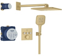 Душевая система Grohe Grohtherm SmartControl с термостатом для душа, холодный рассвет матовый () 34864GN0