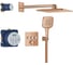 Душевая система Grohe Grohtherm SmartControl с термостатом для душа, теплый закат глянец () 34864DA0 1