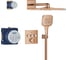 Душевая система Grohe Grohtherm SmartControl с термостатом для душа, теплый закат глянец () 34864DA0 2