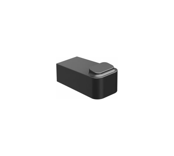 Одинарный крючок Ravak TD 110.20 черный X07P555