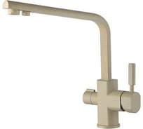 Смеситель для кухни KAISER Decor ORA боковой, под фильтр, ф35, бежевый мрамор 40144-7