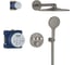Душевая система Grohe Grohtherm SmartControl с термостатом для душа, темный графит матовый 34863AL0 2