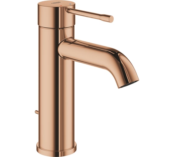 Смеситель для раковины Grohe Essence с донным клапаном, теплый закат глянец 23589DA1