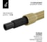 Душевая стойка с термостатом Oliveeka D, золото матовое OL-739901-BG 8