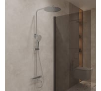 Душ с термостатом Oliveeka коллекция - Y, цвет - хром OL-739902-CR