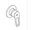 Смеситель для душа Grohe BauLoop с монтажной частью, хром 29042001 7