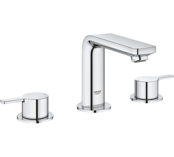 Смеситель для раковины Grohe Lineare на 3 отверстия, M-size, хром 20304001