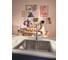 Смеситель для кухонной мойки Grohe Blue Pure Minta с вытяжным изливом и фильтрацией, без фильтра, суперсталь 30601DC0 9