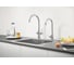 Смеситель для кухонной мойки Grohe Blue Professional с фильтрацией, охлаждением и газированием воды, хром 31607002 5