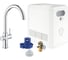 Смеситель для кухонной мойки Grohe Blue Professional с фильтрацией, охлаждением и газированием воды, Wi-Fi, хром 31323002 1