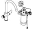 Смеситель для кухонной мойки Grohe Blue Pure BauCurve с фильтрацией, фильтр UltraSafe в комплекте, хром 30582000 10