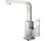 Смеситель для раковины Grohe Eurocube с донным клапаном и высоким изливом, суперсталь 23135DC0 3