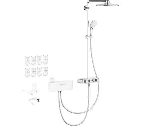 Душевая система Grohe Euphoria Purefoam 310 с термостатом для душа, хром 1058130000